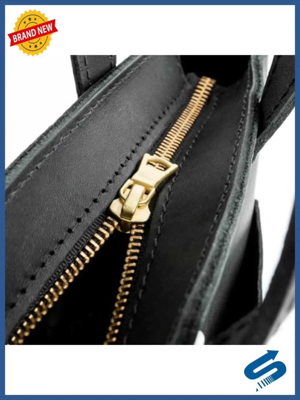 Mini Crossbody Tote Bag for Women Full-Grain Leather